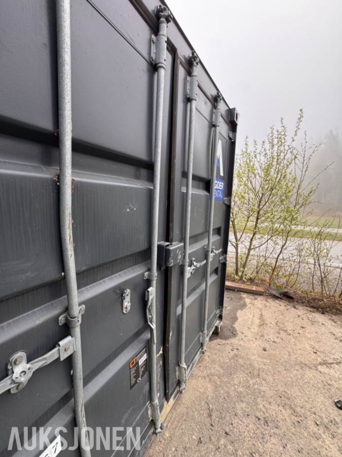 Kontrollcontainer for renseanlegg – komplett med tanker, styring og prosessutstyr