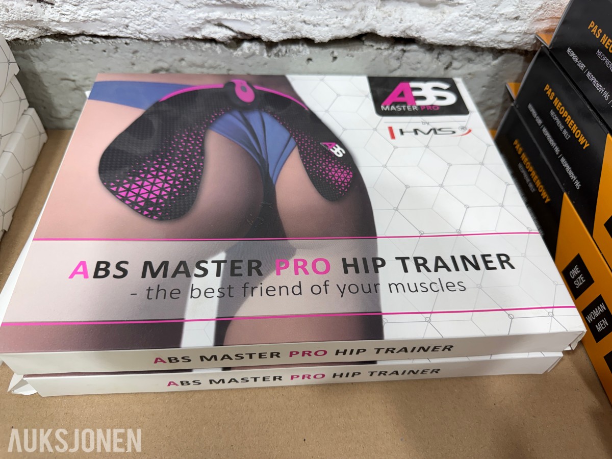 Parti HMS treningsbelter og ABS Master Pro muskelstimulatorer