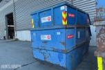 2 stk. GMM 10 m³ avfallscontainer / Liftcontainer