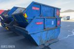 2 stk. GMM 10 m³ avfallscontainer / Liftcontainer