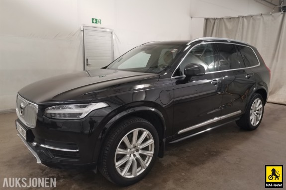 2019 Volvo XC 90 T8 390HK AWD INSCRIPTION NORSK 7-SETER HENGERFESTE HEAD-UP 360-KAMERA PANORAMA LUFTFJÆRING