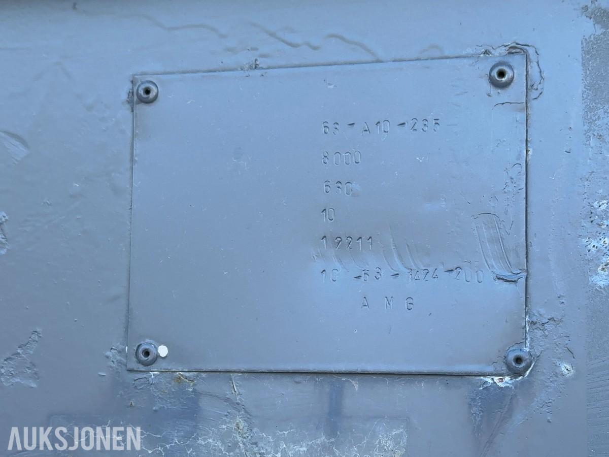 2x 10m3 avfallscontainer / Liftcontainer