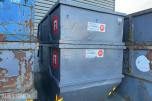 2x 10m3 avfallscontainer /  Liftcontainer