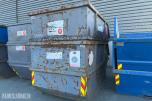 2 stk. 10 m³ avfallscontainer / Liftcontainer