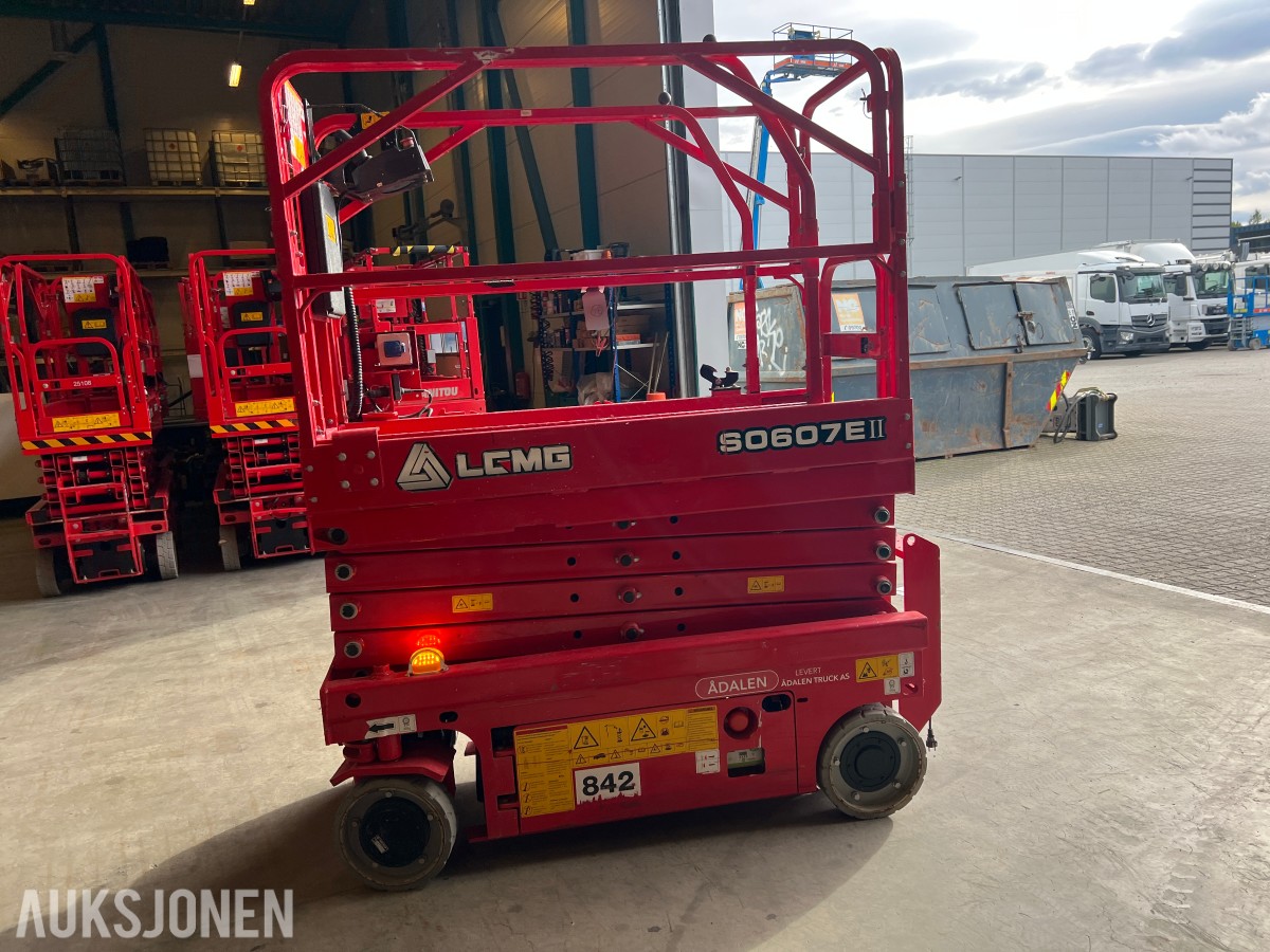 2022 LGMG S0607E II elektrisk sakselift 7,8 m