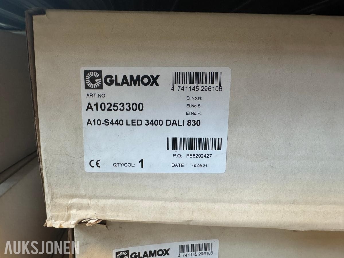 30 stk. ubrukte Glamox A10 S440 LED-lamper