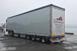 2016 Sommer SPS270PR-CU NL semitrailer, kapelloppbygg, hevbart tak