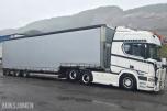 2016 Sommer SPS270PR-CU NL semitrailer, kapelloppbygg, hevbart tak