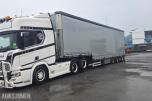 2016 Sommer SPS270PR-CU NL semitrailer, kapelloppbygg, hevbart tak