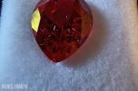 Praktfull Rubin Pigeon Blood * 5.68 CT * dråpeformet Edelsten