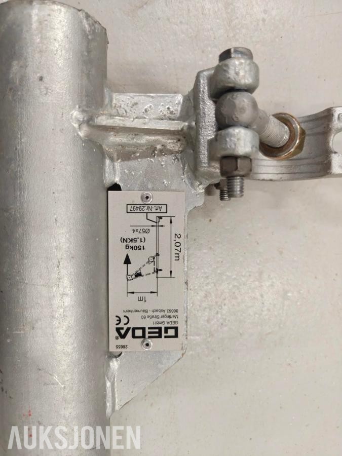 2023 Geda Maxi 150 S - Wireheis på hjul