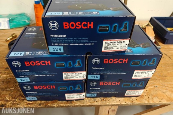 Bosch Hurtig lader - Batteripakke 12V