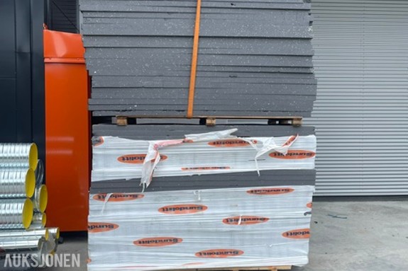 Ca. 80 stk. Sundolitt C80 isolasjonsplater – 60 x 1200 x 2400 mm – ca. 230 m²