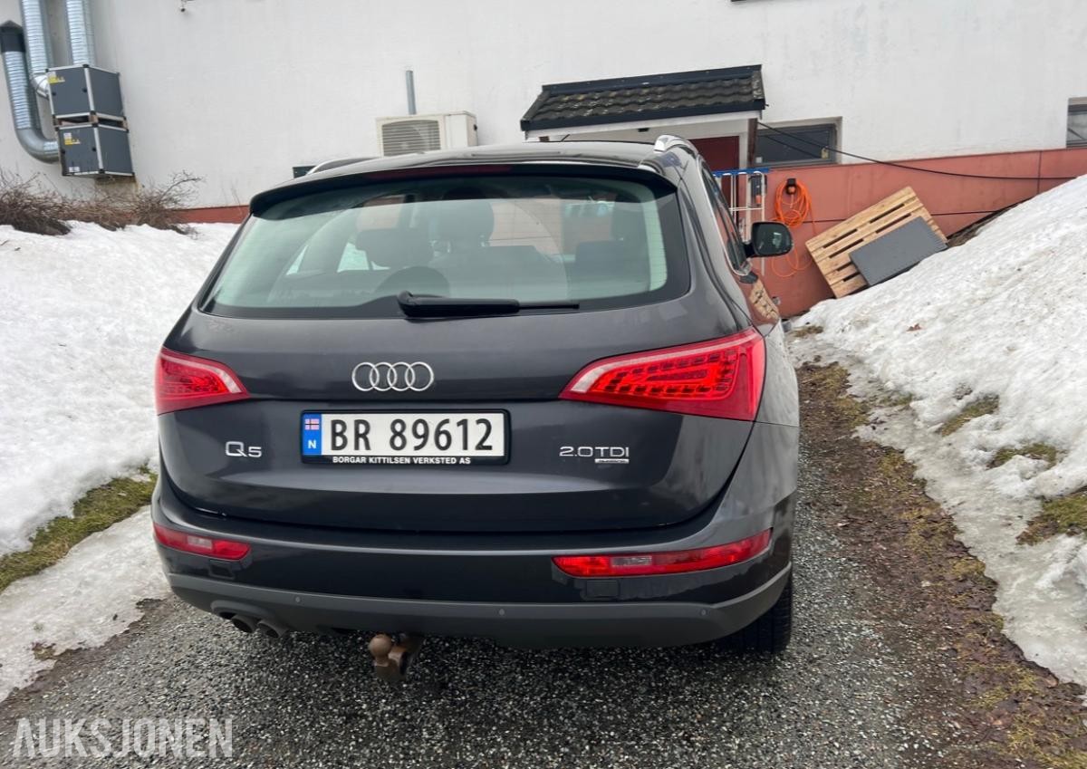 2010 Audi Q5 2.0 TDI 170HK QUATTRO Automat, Hengerfeste, Cruisekontroll