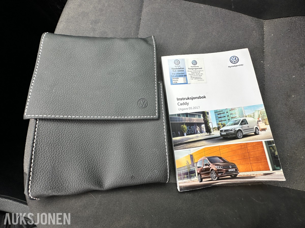 2018 Volkswagen CADDY 2.0 TDI 102HK HENGERFESTE TAKSTATIV