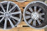 Mega Wheels Gunmetal eller Matt Grey - Felg 17"