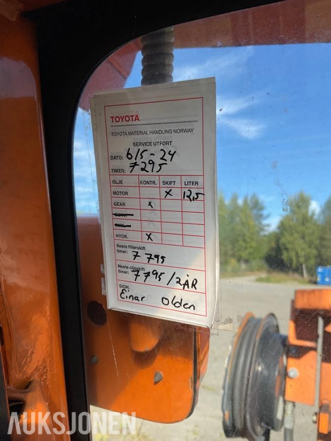1988 Toyota 5FD35 Gaffeltruck - Diesel