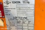 1988 Toyota 5FD35 Gaffeltruck - Diesel
