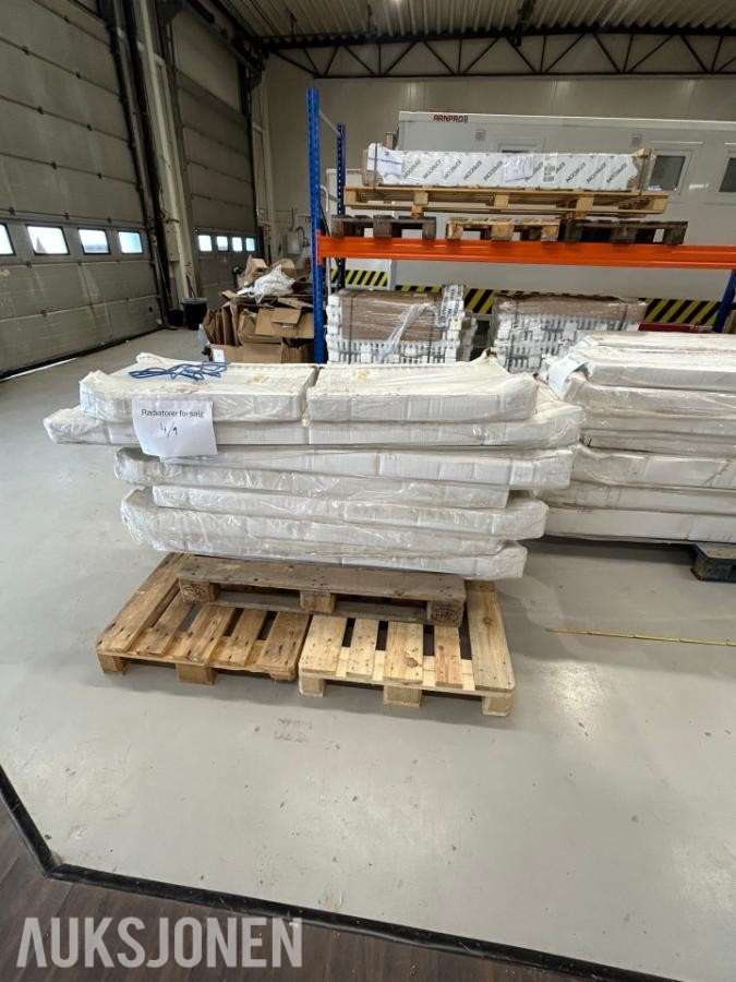 Parti med 72 nye panelradiatorer – GRAD LP-PEX / LPP-PIPE60 / KORADO