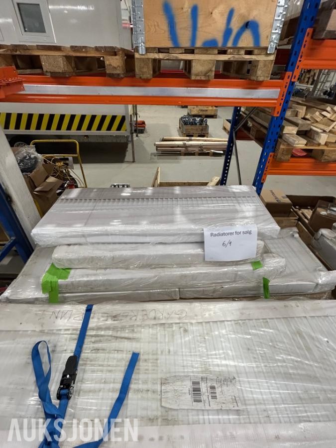 Parti med 72 nye panelradiatorer – GRAD LP-PEX / LPP-PIPE60 / KORADO