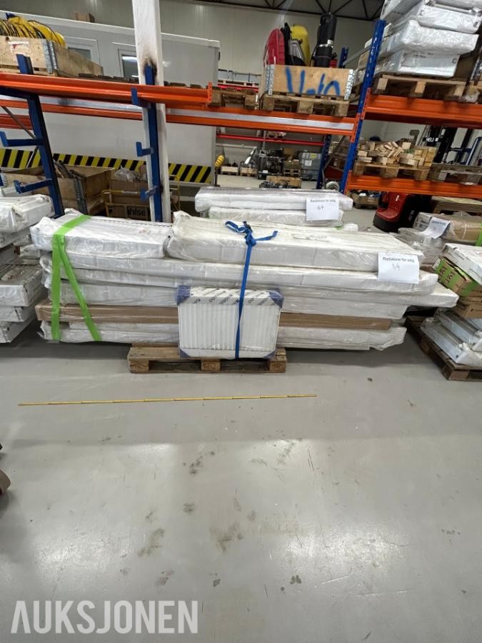 Parti med 72 nye panelradiatorer – GRAD LP-PEX / LPP-PIPE60 / KORADO