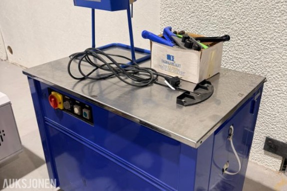 Transpak TP-201CE halvautomatisk stroppemaskin