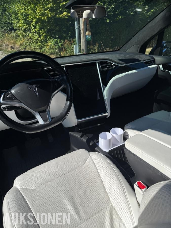 2017 Tesla MODEL X 193KW HENGERFESTE SOLTAK SKINN S+V DEKK 178280km
