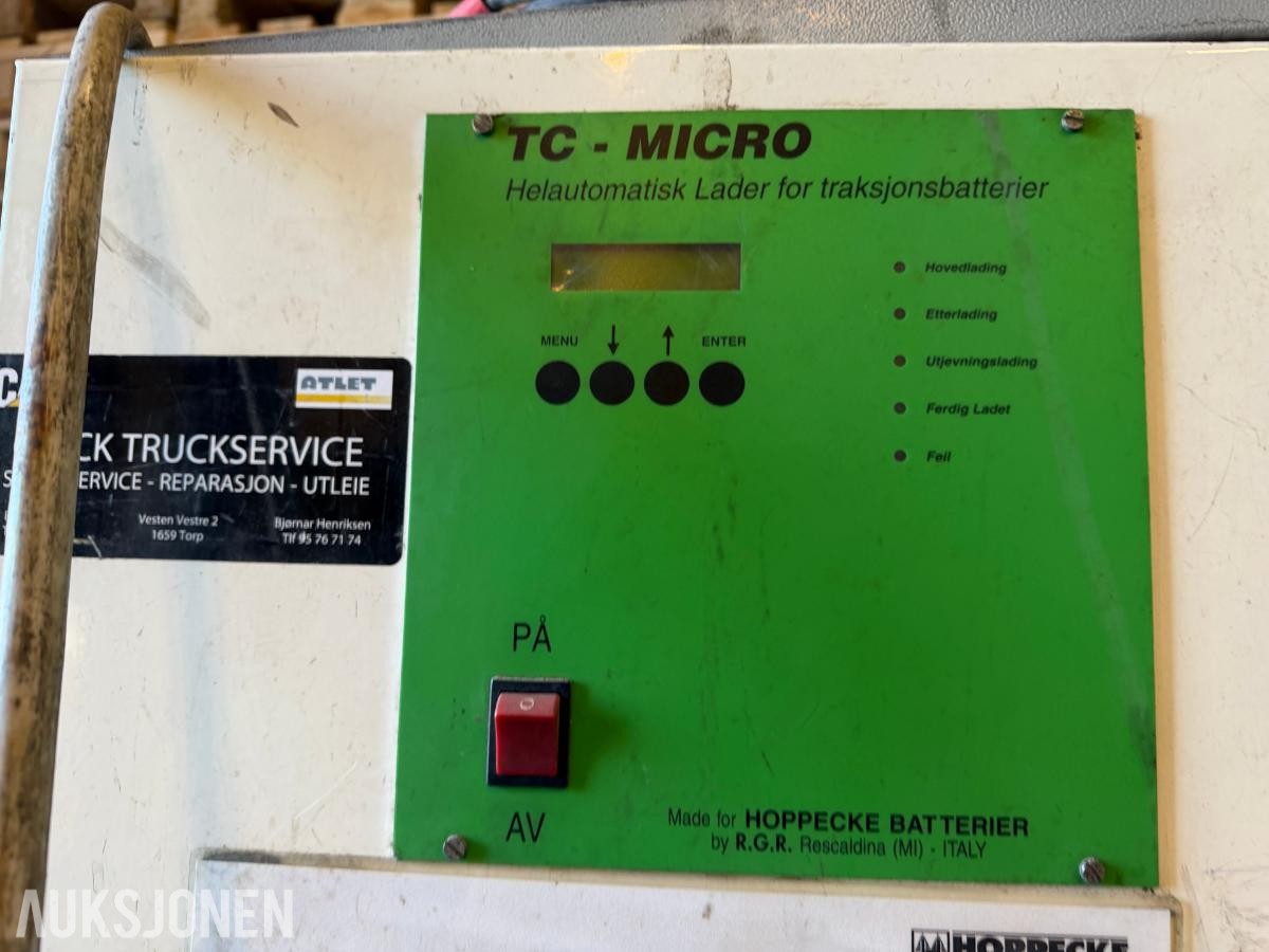 Hoppecke TC-Micro batterilader 48 V / 120 A