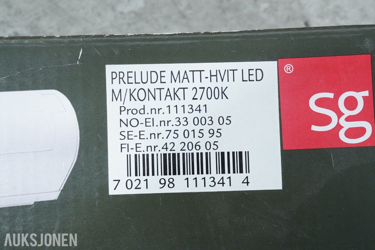 Større belysningsparti – DCW éditions, SG Armaturen, Equilight og Mean Well