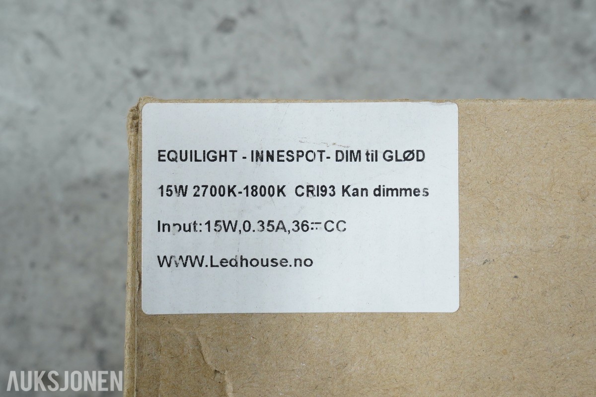 Større belysningsparti – DCW éditions, SG Armaturen, Equilight og Mean Well