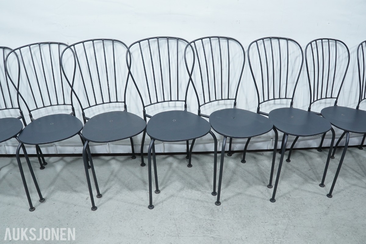 12 bord og 24 IKEA LÄCKÖ stoler