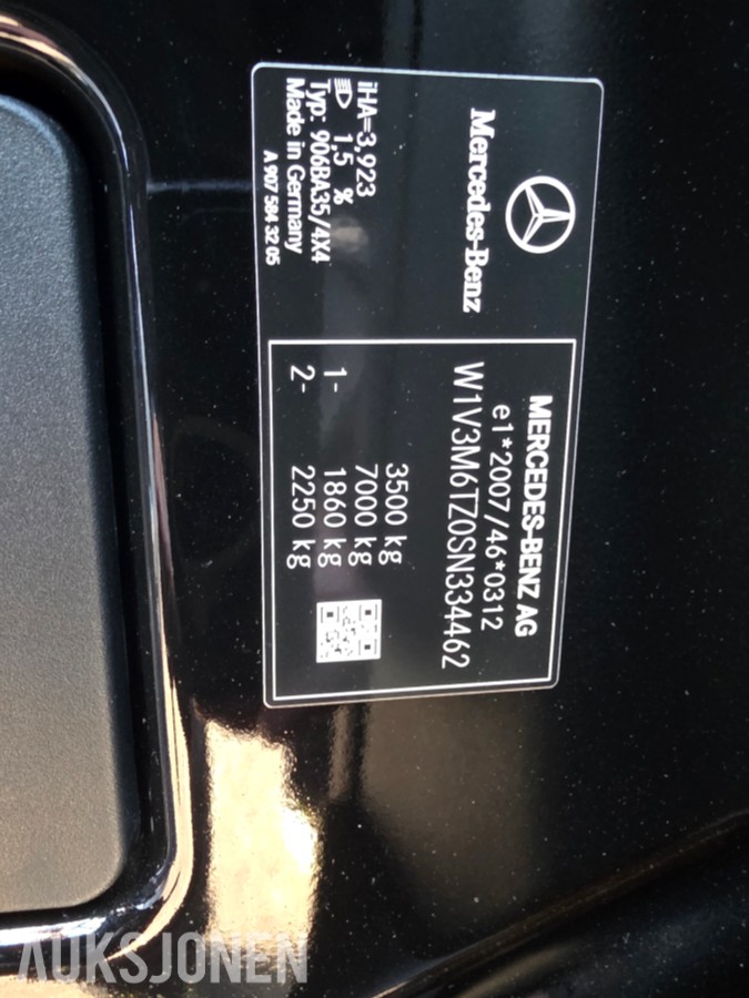 2025 Mercedes-Benz Sprinter planbil 4x4 