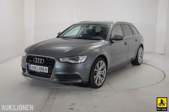2014 AUDI A6 3.0 TDI 204 HK QUATTRO AUT HENGERFESTE KAMERA CRUISE SPORTSSETER