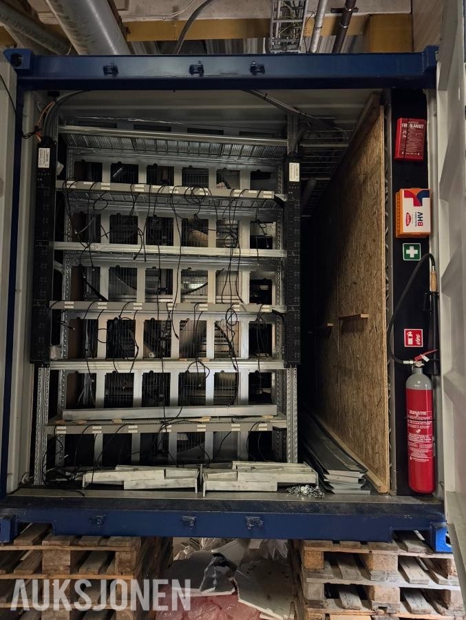 Spesialbygget Datasentercontainer / Servercontainer