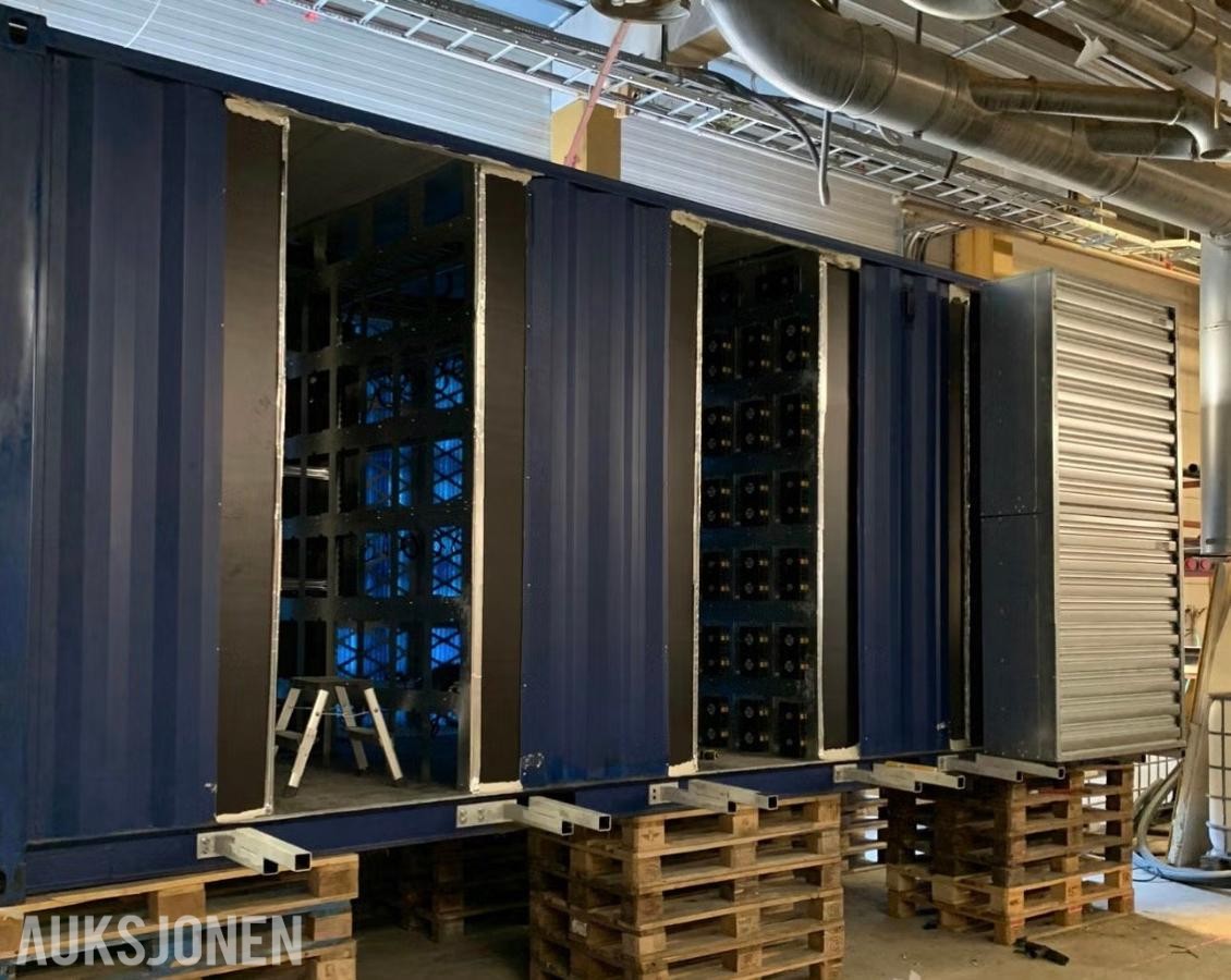 Spesialbygget Datasentercontainer / Servercontainer