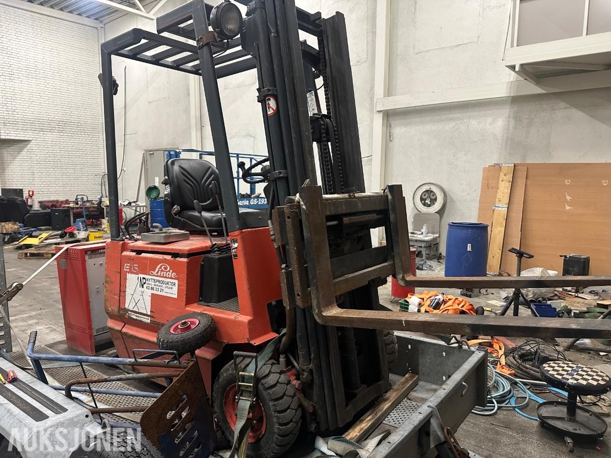 1994 Linde E15Z-02 truck - MVA fri