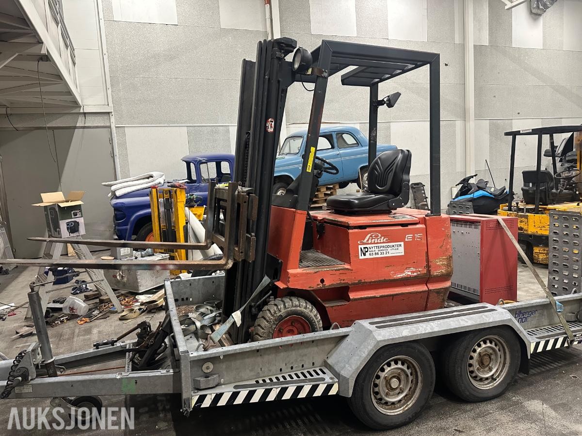 1994 Linde E15Z-02 truck - MVA fri
