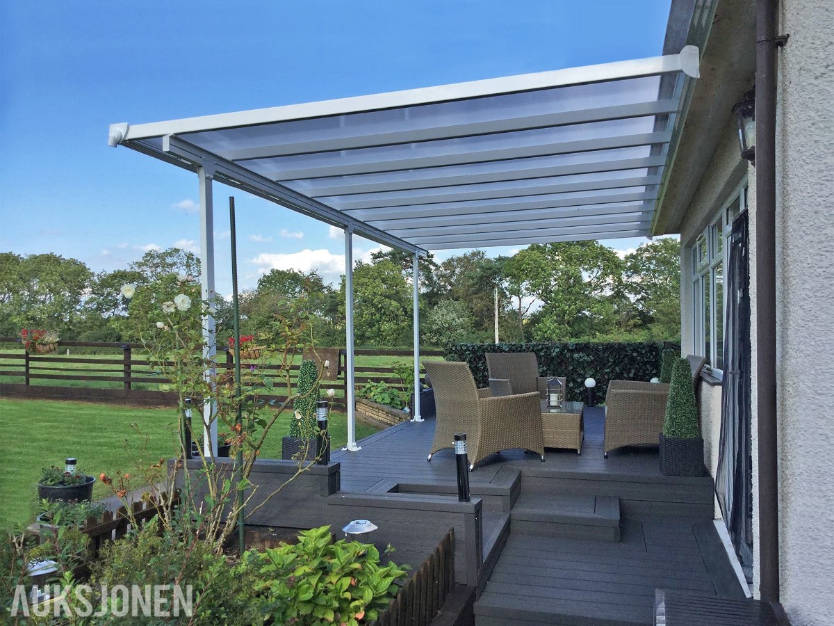 Feria 3M terrassetak 3x5,46m hvit