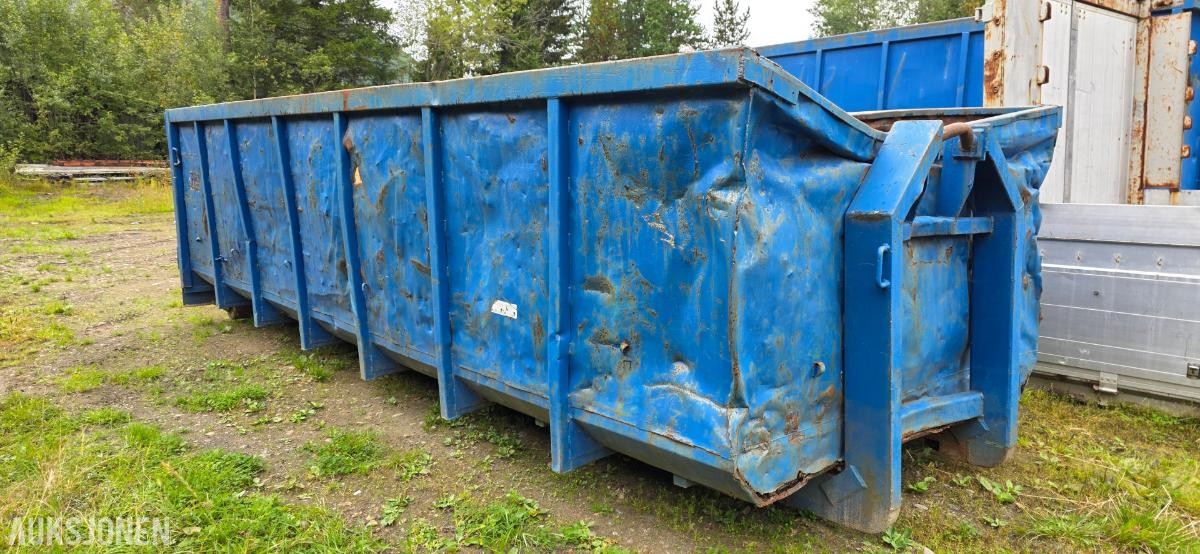 krokcontainer - krokflak - Lastebil - 22 kubikk
