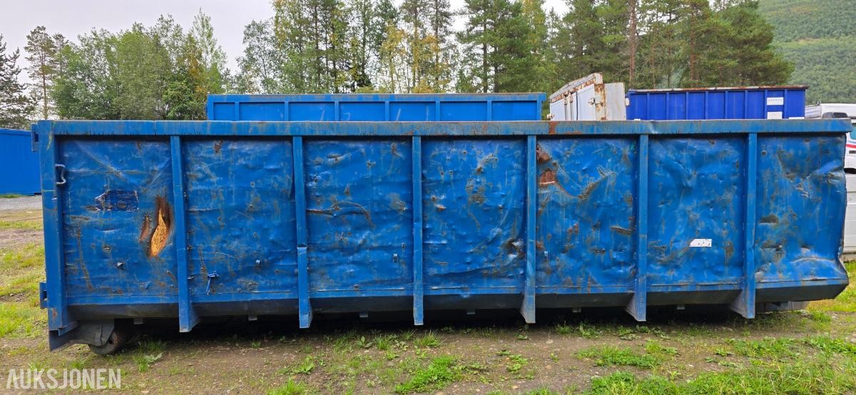 krokcontainer - krokflak - Lastebil - 22 kubikk