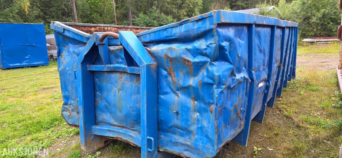 krokcontainer - krokflak - Lastebil - 22 kubikk