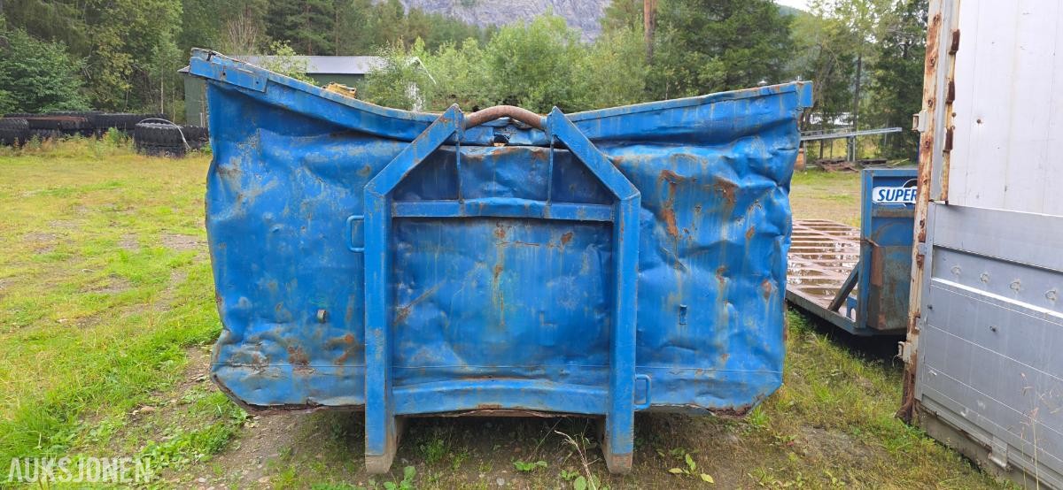krokcontainer - krokflak - Lastebil - 22 kubikk