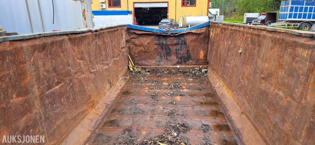 krokcontainer - krokflak - Lastebil - 22 kubikk