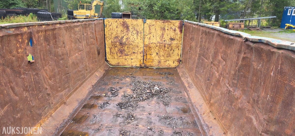 krokcontainer - krokflak - Lastebil - 22 kubikk