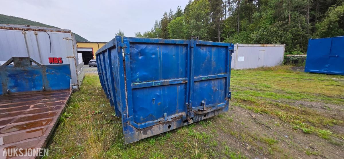 krokcontainer - krokflak - Lastebil - 22 kubikk