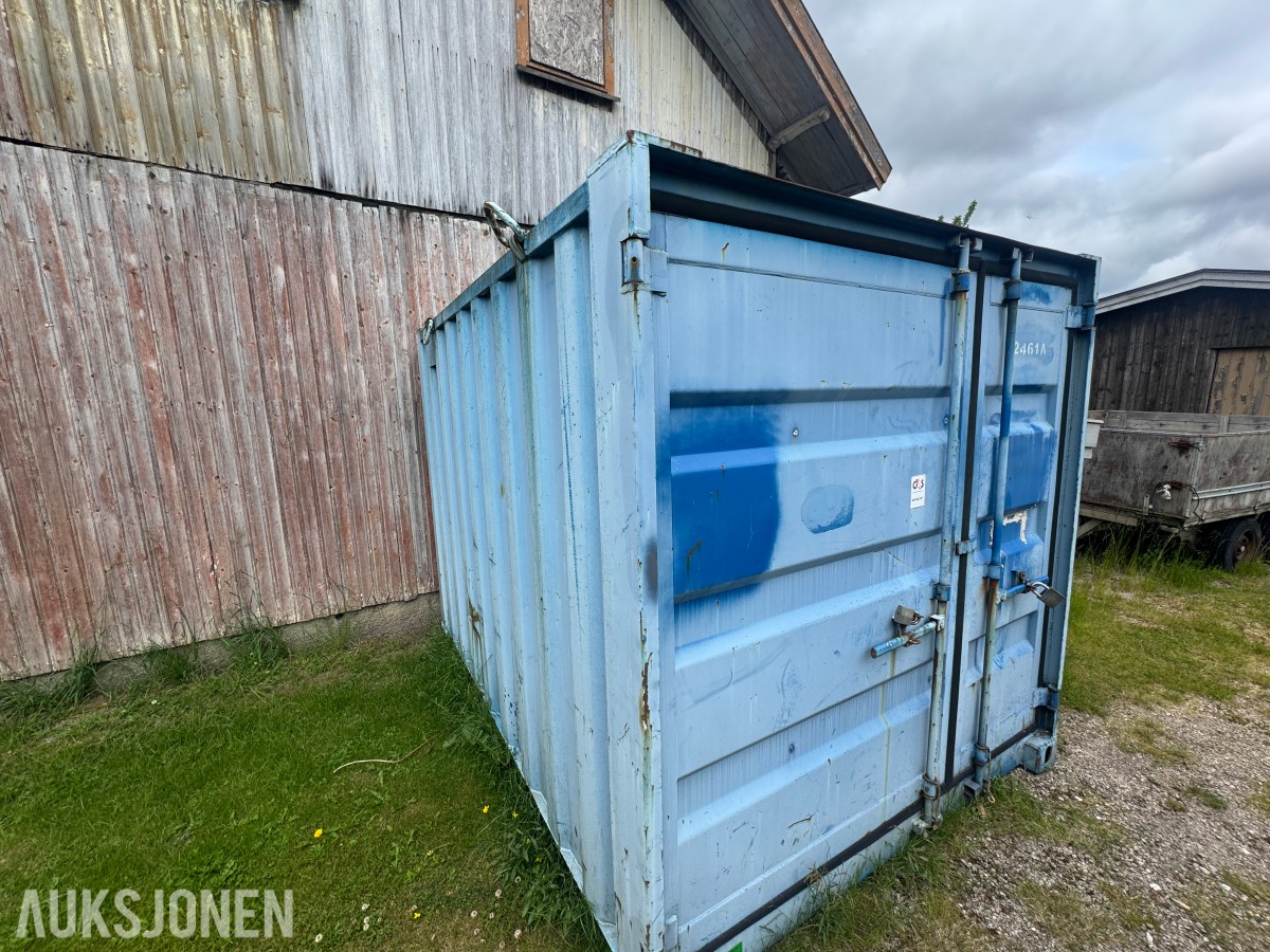 8 fot Stålcontainer Stålcontainer