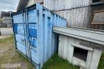 8 fot Stålcontainer Stålcontainer