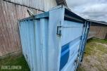 8 fot Stålcontainer Stålcontainer