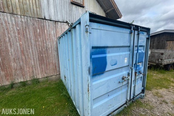 8 fot Stålcontainer Stålcontainer