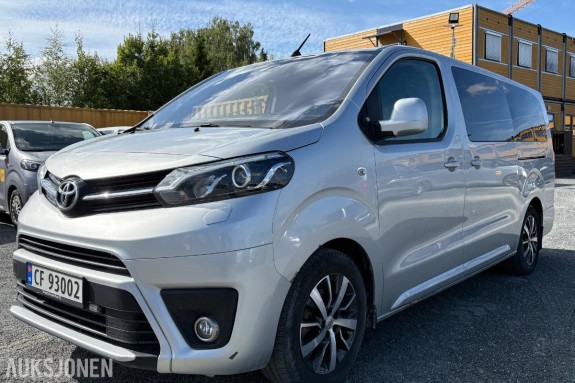 2018 Toyota Proace Verso 116HK D 9-SETER HENGERFESTE HEAD-UP EU-OK 02.28